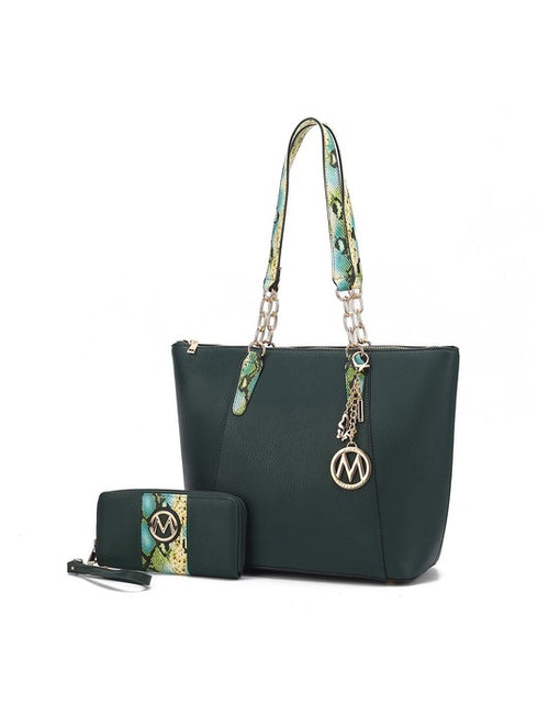 Load image into Gallery viewer, MKF Collection Ximena Tote Bag with Wallet by Mia
