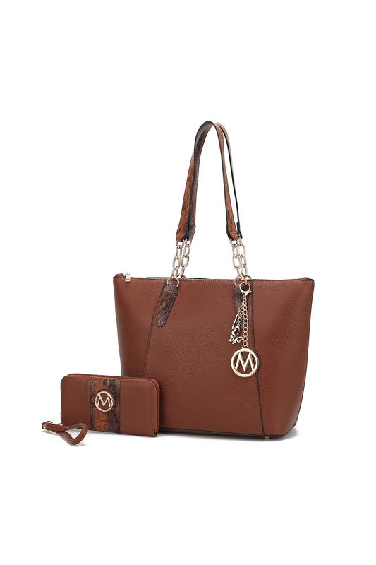 MKF Collection Ximena Tote Bag with Wallet by Mia