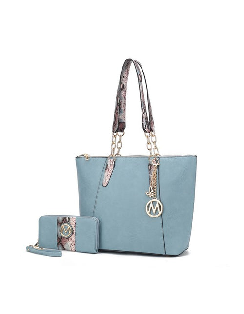 Load image into Gallery viewer, MKF Collection Ximena Tote Bag with Wallet by Mia

